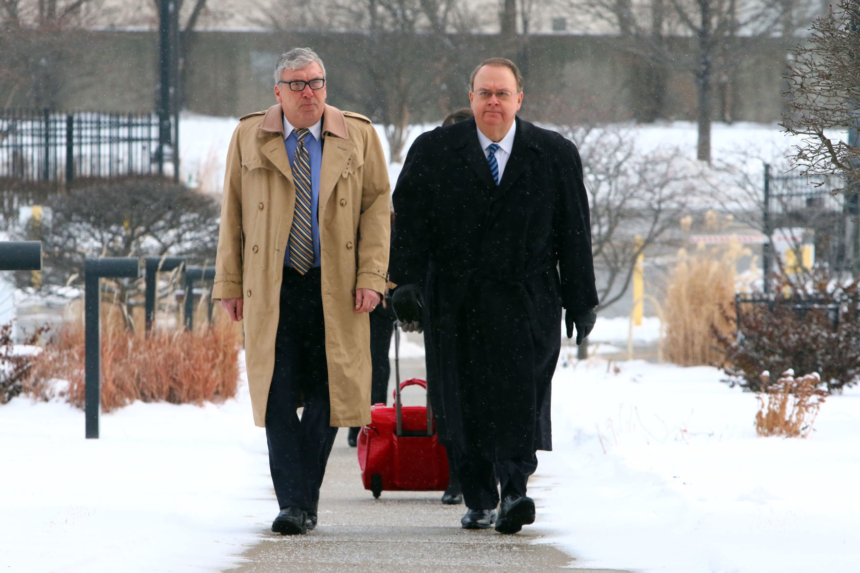 John Buncich arrives for sentencing